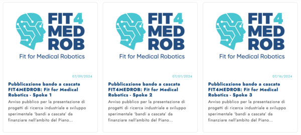 I bandi degli Spoke di Fit4MedRob